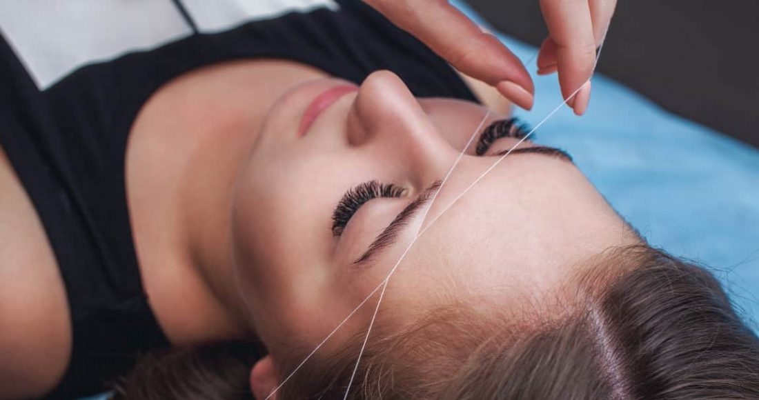 Girl Getting Rid of Unwanted Facial Hair