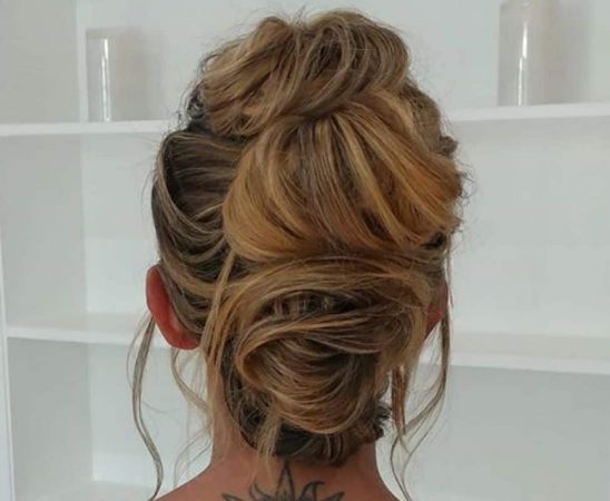 Messy Bun Hairstyles and Updos Cover